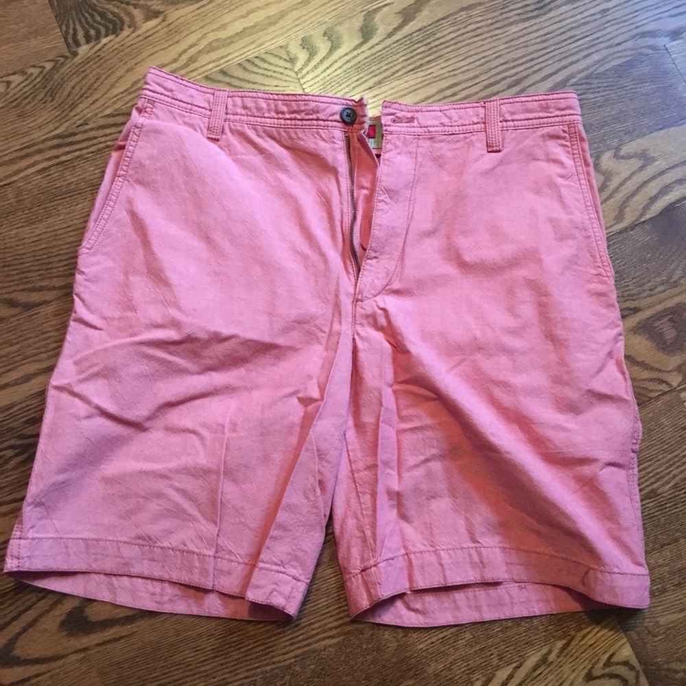 Salmon pink shorts, size 34